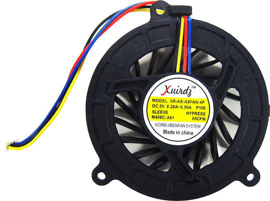 Laptop CPU Cooling Fan HP Compaq NC6000 NX6000 UDQF2PH02C1N NX5000 NC6000 NX6000 Presario V1000 V1100 Sony Vaio VGN-FS FS645P FS640 FS650F FS670FG UDQF2PH53CF0 6033A0004601 Code 80247