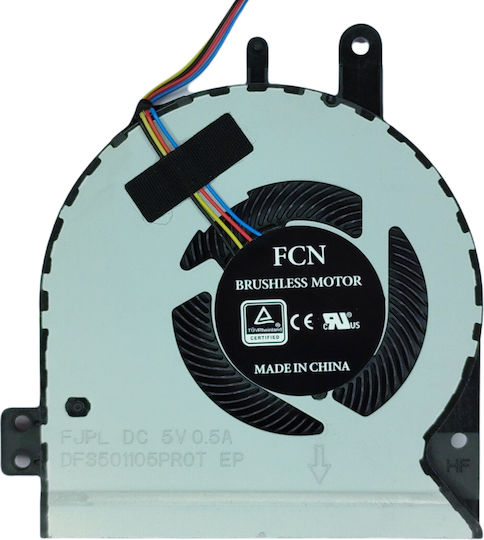Laptop CPU Cooling Fan Asus Vivobook X442 X442u X442ua Uq X442ur X442urr A480u Dfs501105pr0t Fjpl 13n1-2jp0301 13nb0fg0p03011 OEM Code 80885