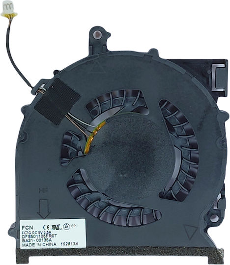 Laptop CPU Cooling Fan Samsung NP660Z5E NP670Z5E NP680Z5E NP880Z5E 870Z5E 770Z5E 780Z5E BA31-00135A DFS501105FR0T-FC7G OEM Code 80794
