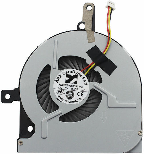 Laptop CPU Cooling Fan Toshiba Satellite C50-b C50a-b C50d-b C55-b C55d-b C55-b5202 Mf60070v1-c330-g99 Dc28000epr0 At15f001ss0 Code 80469