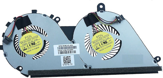 Ανεμιστηράκι Laptop Cpu Cooling Fan Version 1 Compatible Hp Envy 14-j Κωδ 80681