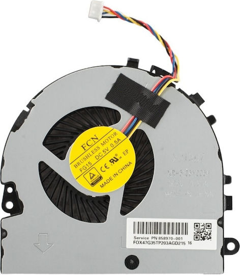 Ανεμιστηράκι Laptop Cpu Cooling Fan Hp Pavilion 15-da 15-da0014tx 15-db0024nvksb05105hadz6 Dc28000l6d0 L20473-001 4pin Κωδ 80677