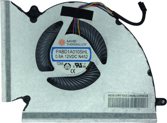 Ανεμιστηράκι Laptop Gpu Cooling Fan Msi Gp76 Ge76 Raider 10uh Pabd1a010shl N452 Oem Κωδ 80928