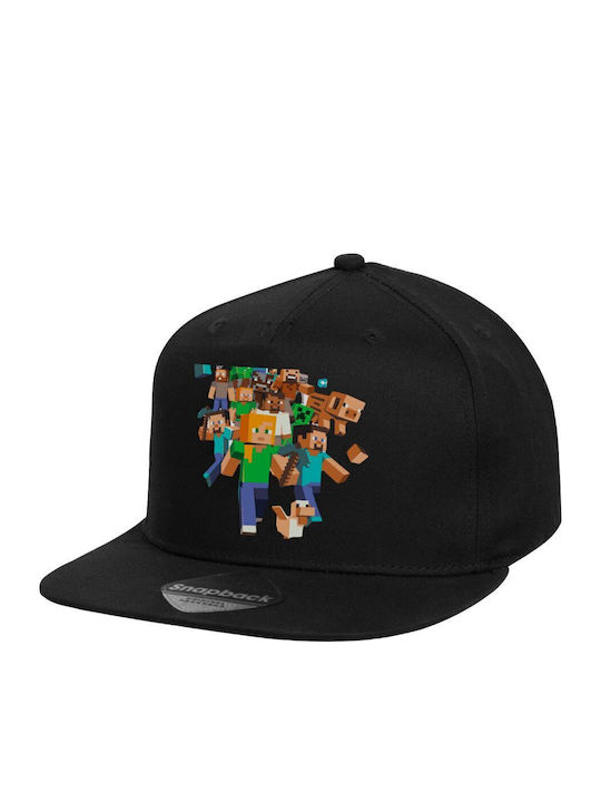 Koupakoupa Kids' Hat Jockey Fabric Minecraft Ad...