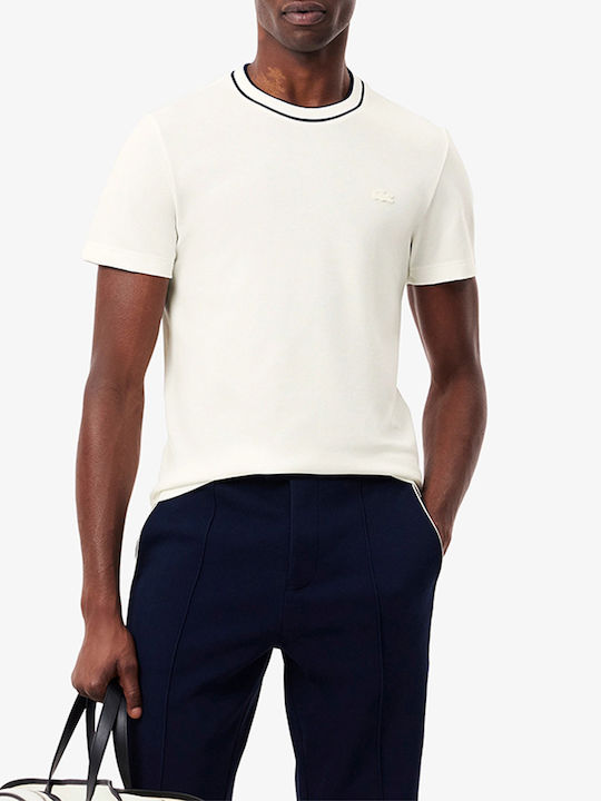 Tシャツ・カットソー LACOSTE Men T-shirt Navy TH8174 166 Lacoste Men T-shirt Th8174 166 Blue