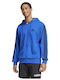 3-stripes French Terry Sweatshirt Blau