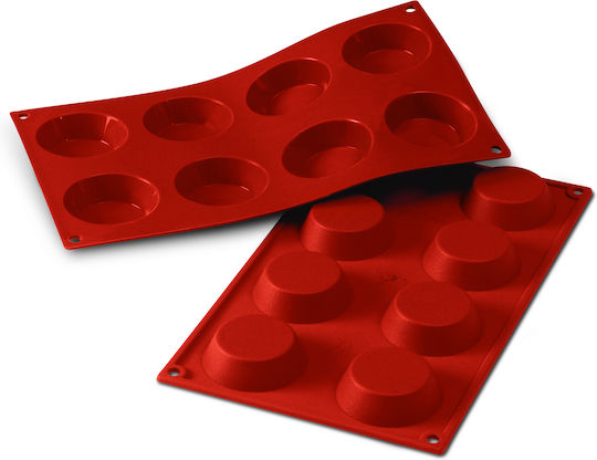 Silikomart Tartlets Commercial Silicone Baking Pan 6cm 10.015.00.0000