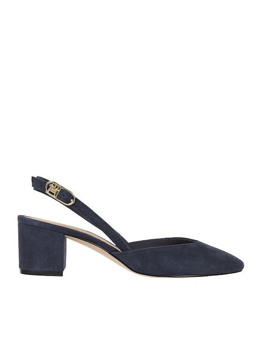 Suede Γόβες Μπλε