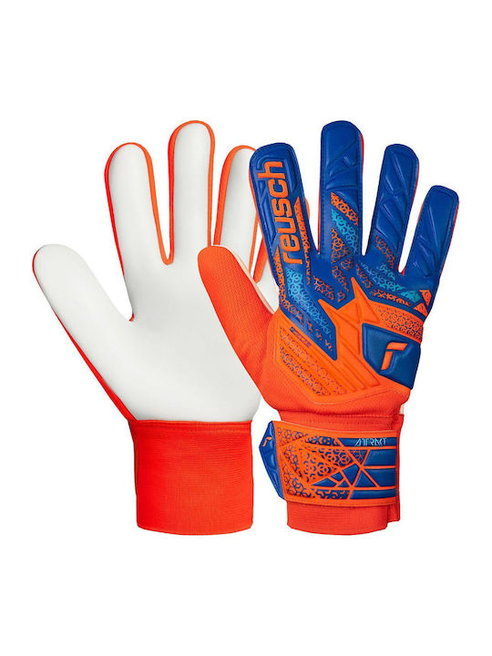 Reusch Attrakt Starter Solid M Γάντια Τερματοφύλακα Ενηλίκων Πορτοκαλί