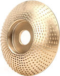 Wood Grinding Disc 84mm Gold