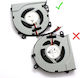 Laptop CPU Cooling Fan Samsung NP-700 NP-700Z NP700Z NP700Z5A 700Z5B 700Z5C Series L & R BA31-00116A & BA31-00117A Code 80301