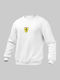 Fleece Kinder-Sweatshirt White