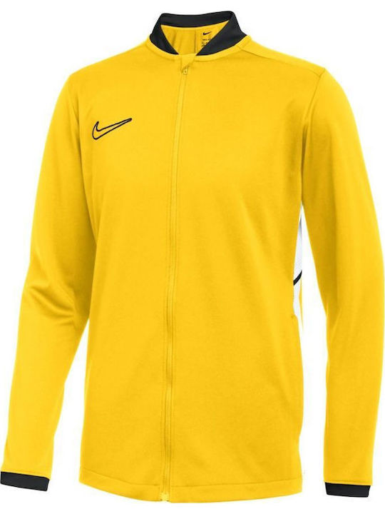 Nike Αθλητική Παιδική Ζακέτα Dri-Fit Κίτρινη Ac...