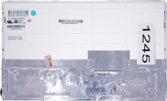 Claa102na0acg 10.2’’ 1024x600 Wsvga Led 30pin Κωδ 1245