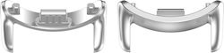Xiaomi Smart Band 9 14mm 1 Ζεύγος Μεταλλικό Συνδετήρα Ζώνης Ρολογιών Ασημί