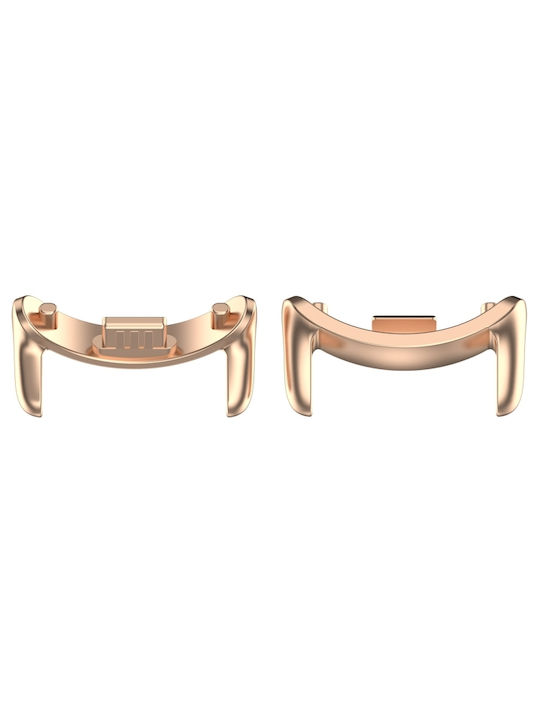 Xiaomi Smart Band 9 14mm 1 Paar Metall-Uhrenarmband-Verbinder Roségold