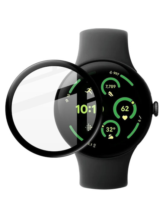 Imak Full Flexi Glass Google Pixel Watch 3 41mm Black 6957476886048