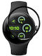 Imak Full Flexi Glass Google Pixel Watch 3 45mm Black 6957476886055