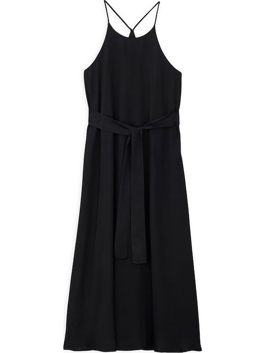 Καλοκαιρινό Maxi Βραδινό Φόρεμα Black