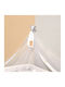 Baby Oliver Mückennetz Kinderbett aus Tüll 46-6703/505 Gray 180x500cm