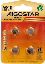 Aigostar Αλκαλικές Μπαταρίες LR44 1.5V 4τμχ