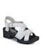 Sandalen Weiß