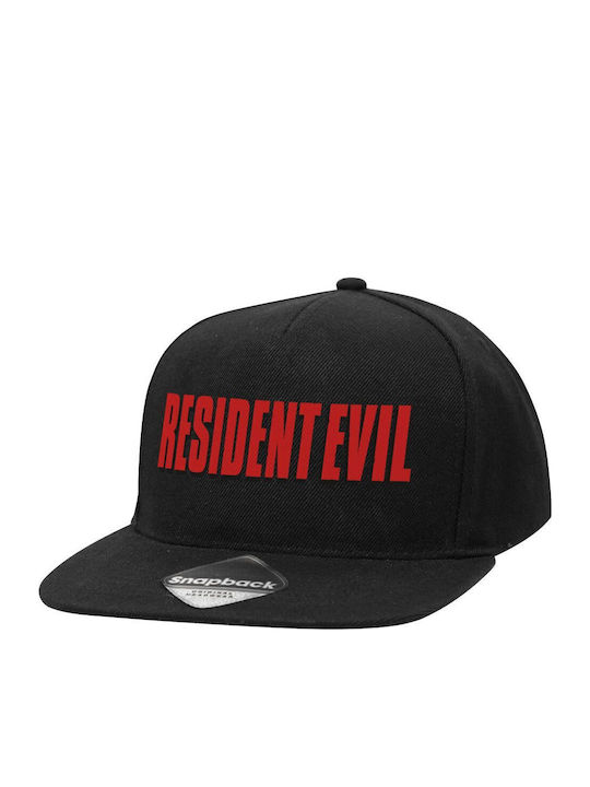 Resident Evil Adult Hat Flat Snapback Black 100...