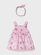 Children's Dress Sleeveless Rose Petal