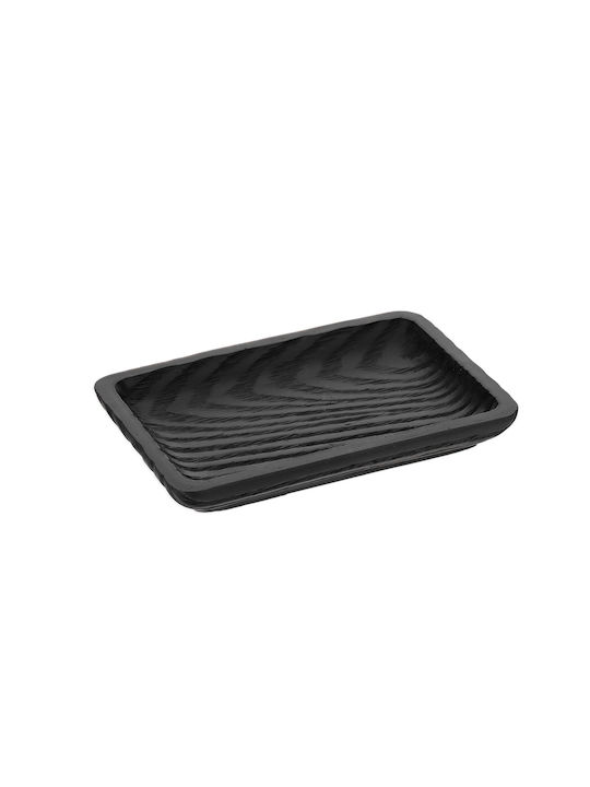 Eurocasa Soap Dish made of Resin Black