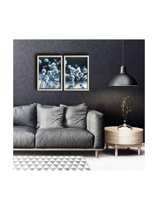 Diptych Framed Painting 38x53 A-g 585dzl1208 2pkct-008 38x53 MDF Wood