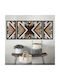 Τρίπτυχος Πίνακας Κορνίζα 120x50 A-g 820evl4611 Tah038 120x50 Mdf Ξύλινο