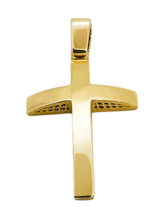 Kosmima1 Gold Σταυρός Beidseitig