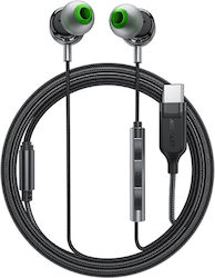 Acefast L5 Безжични Стерео с жак USB-C Черен Acefast L5 Безжични Стерео с жак USB-C Черен