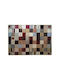 Sdim Μοκέτα Αντιολισθητικό Υπόστρωμα Patchwork 001κόκκινο-καφέ 150x200cm