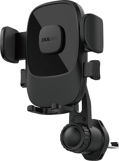 Dudao Suport Auto Pentru Telefon Mobil Cu Cârlige Reglabile Negru