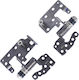 Μεντεσέδες Hinges Bracket Set Laptop Msi Gp76 Leopard Ge76 Raider 10ue 10ug 10uh 11ue 11ug 11uh Ms-17k2 Ms-17k3 Αριστερό & Δεξί No Brackets Κωδ.1-hng0615