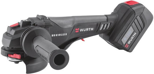 Wurth AWS 18-125 P COMPACT M-CUBE Τροχός 125mm Μπαταρίας Brushless 2x5Ah