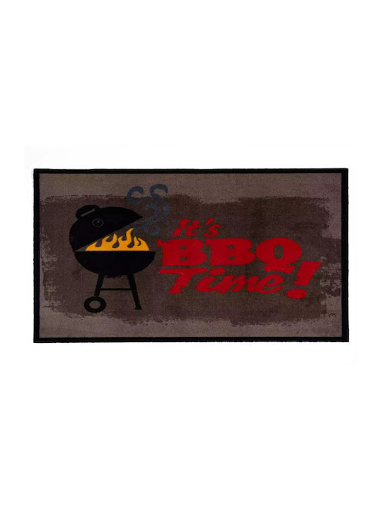 Sdim Küchenmatte Rutschfeste Unterlage Genießen & Entspannen 117 Grillzeit 66x90cm