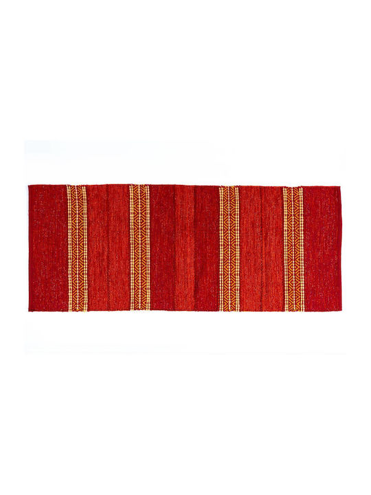 Sdim Cotton Kitchen Mat Smart 003 Red 55x140cm