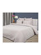 Liolios Home Rhombus Κουβέρτα Υπέρδιπλη 240x250εκ. Beige