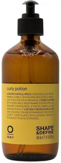 Oway Curly Potion Lotion Μαλλιών 240ml