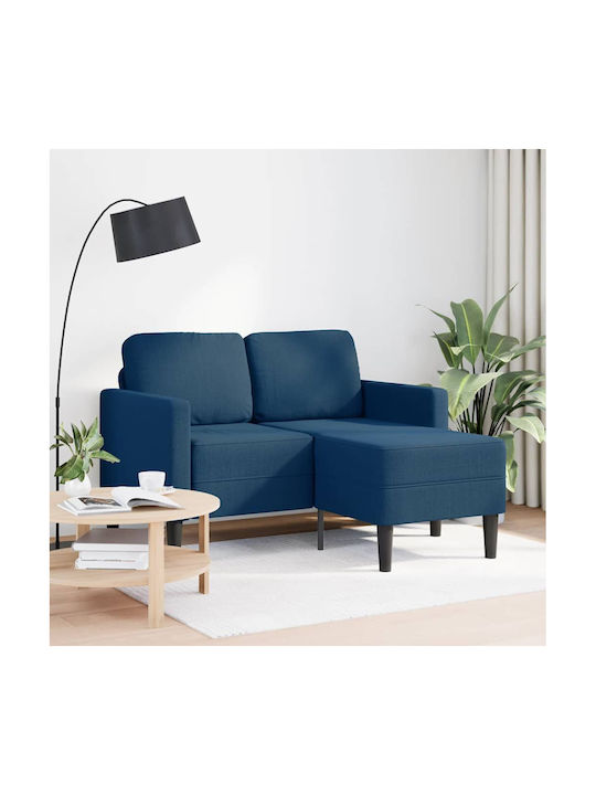 Ecke Sofa Blue 125x118x85cm