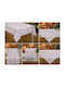 Christmas Runner Stofa Gnomes 80% Pes 20% Cotton Woven 40×140 Liolios Home