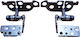 Hinges Bracket Set MSI GF75 Thin 8RD-014CN 017CN OEM Code 1-HNG0454