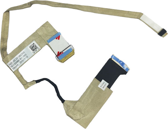Kαλωδιοταινία Οθόνης Flex Screen Cable Dell Precision M4800 4800-0606 4800-0620 4800-0675 4800-4323 4800-4326 Vaq10 30pin 0wj640 Dc02c009n00 Oem Κωδ.1-flex1019