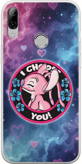 Ich wähle dich Pink Huawei P Smart Z Flexibles TPU Transparentes Silikon Case