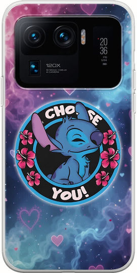 Калъф I Choose You Син Xiaomi Mi 11 Ultra Гъвкав TPU Прозрачен Силикон