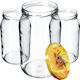 Kadax Βαζάκι Γυάλινο Preserves 900ml (8τμχ)