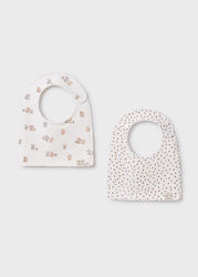 Mayoral Bib Fabric with Button Beige for 18 m+ ...