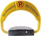 Car Parking Lock Remote Control Battery USB Cable Max 2000kg 3.8kg 40 X 45 X 12.5 X 7.5 Cm Yellow-Black